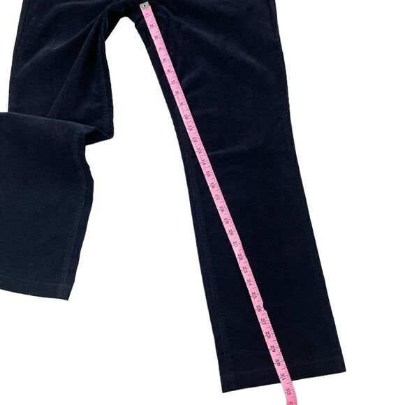 J Crew Navy Corduroy Stretch Bootcut Pants Women’s Size 31S NEW - Picture 4 of 8